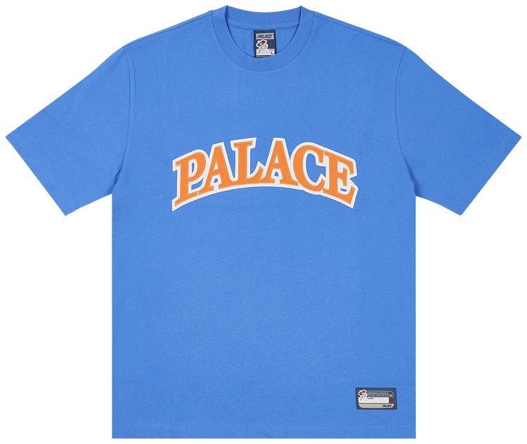 Palace Arc Applique T Shirt Palatial Blue
