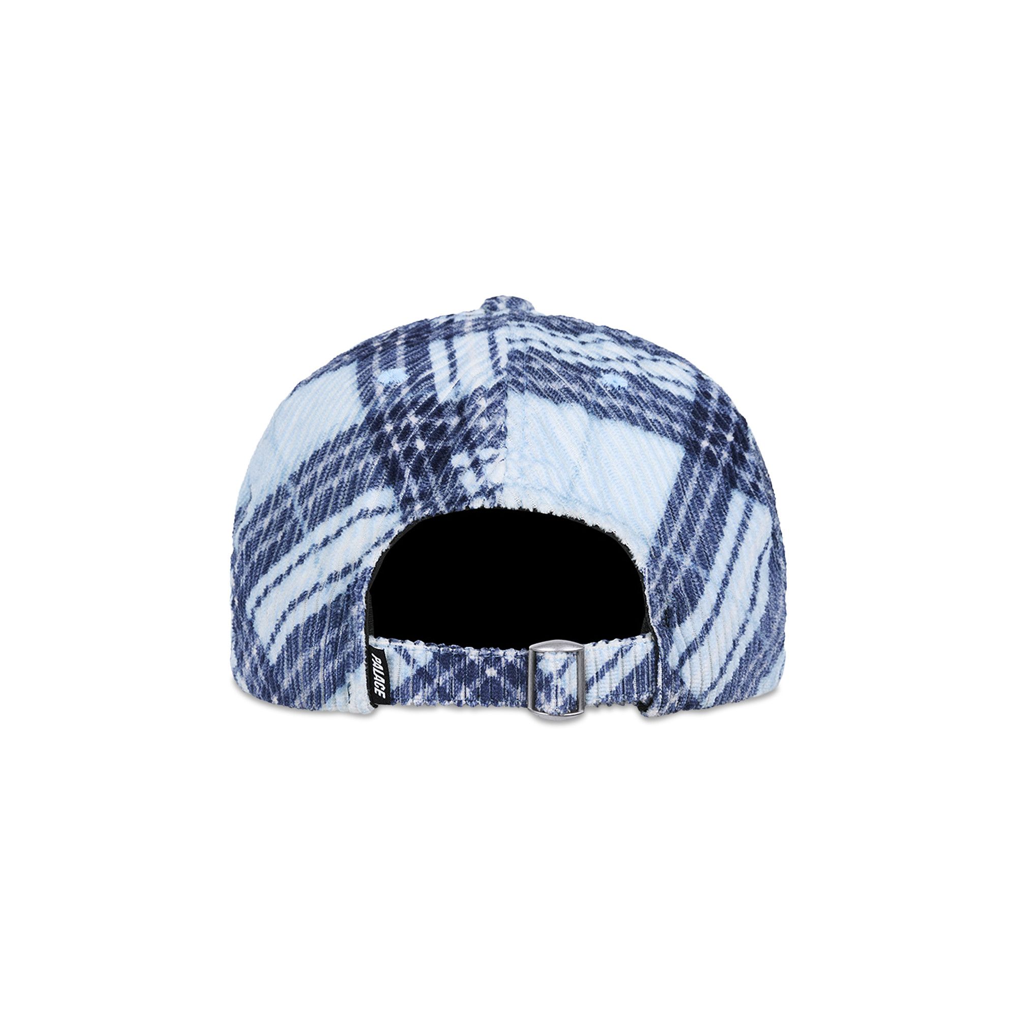 Buy Palace Corduroy P 6-Panel 'Blue Bias Check' - P26H071