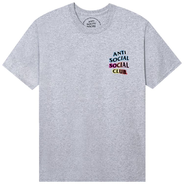 Anti Social Social Club Feel The Light Tee Ath Heather