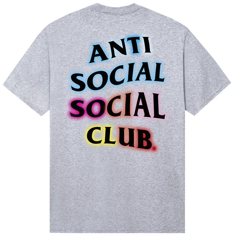 Anti Social Social Club Feel The Light Tee Ath Heather