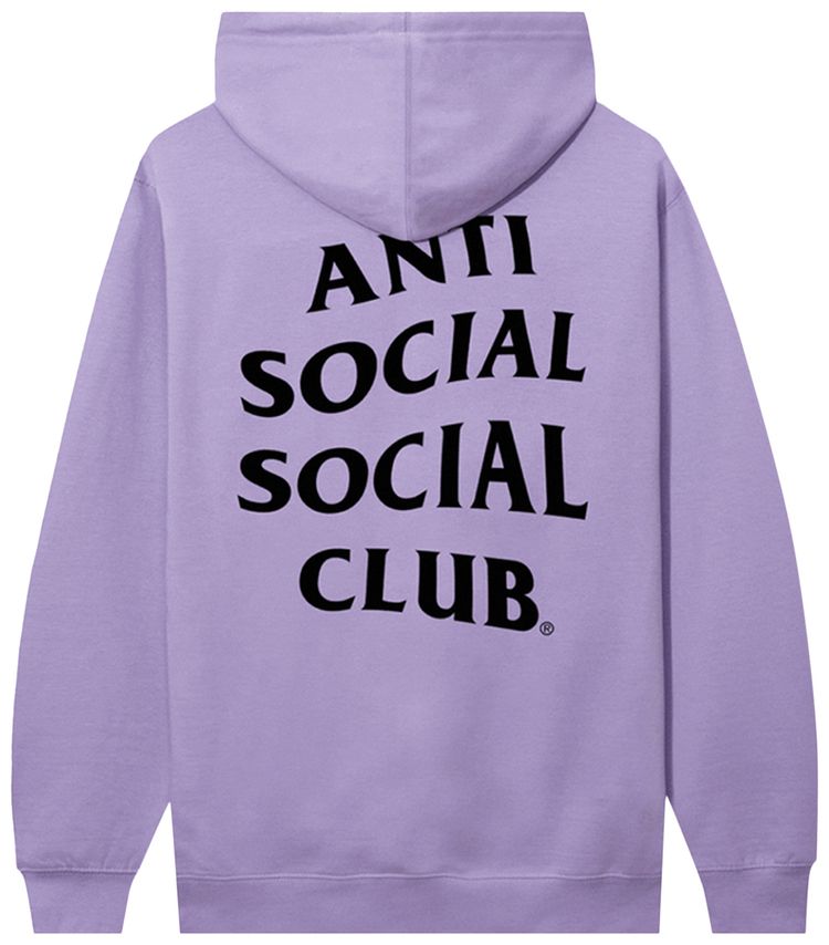 Anti Social Social Club Dont Mind Me Hoodie Plum