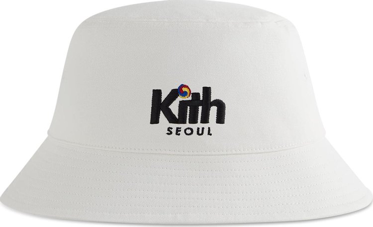 Kith Seoul Dawson Bucket Hat White