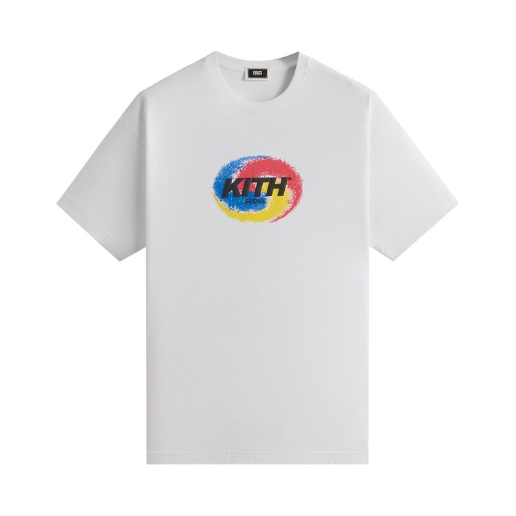 Kith Seoul Spiral Vintage Tee White
