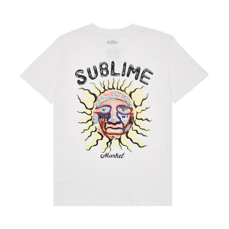 Market x Sublime Freedom Sun T Shirt White