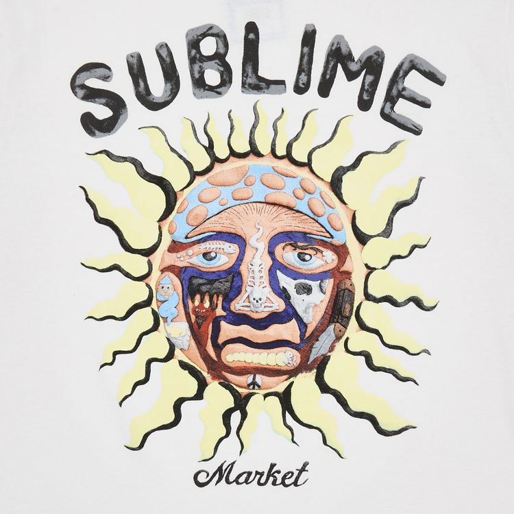 Market x Sublime Freedom Sun T Shirt White