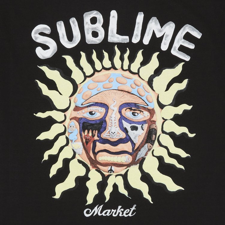 Market x Sublime Freedom Sun T Shirt Black