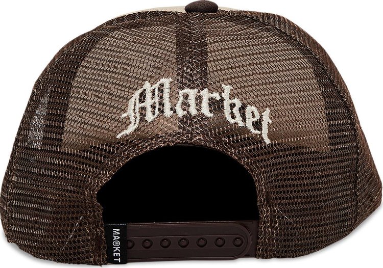 Market x Sublime Garden Grove Dog Trucker Hat Brown