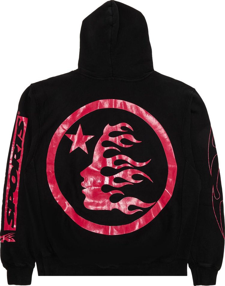 Hellstar Sports Future Flame Hoodie Black