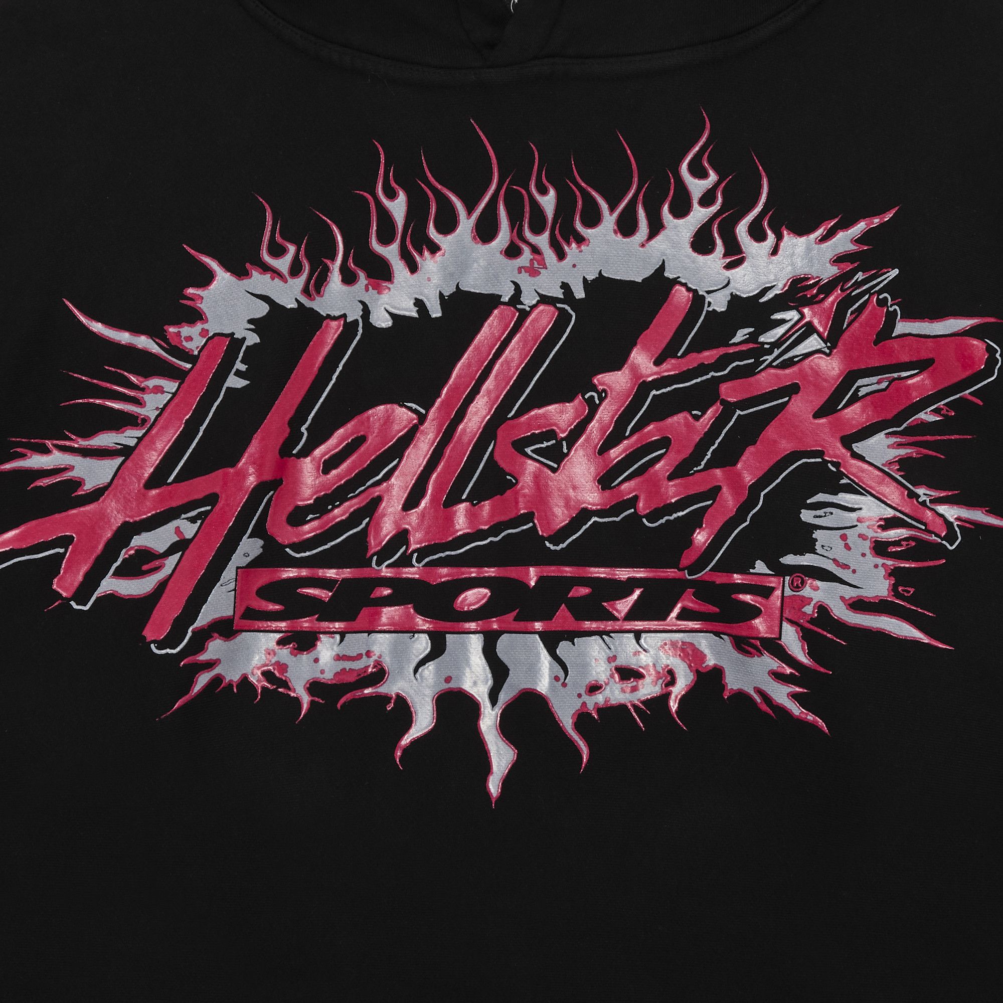Buy Hellstar Sports Future Flame Hoodie 'Black' - HS SH 0675
