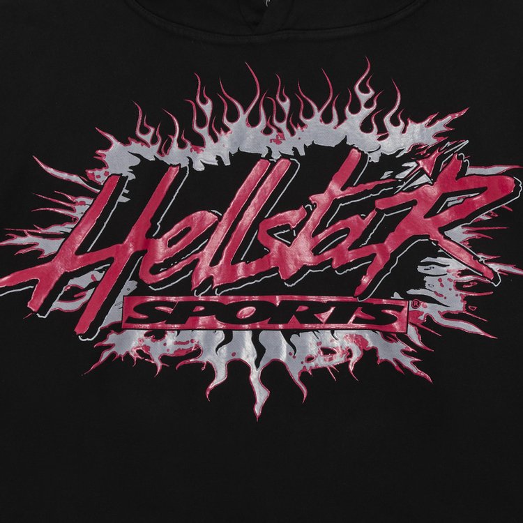 Hellstar Sports Future Flame Hoodie Black