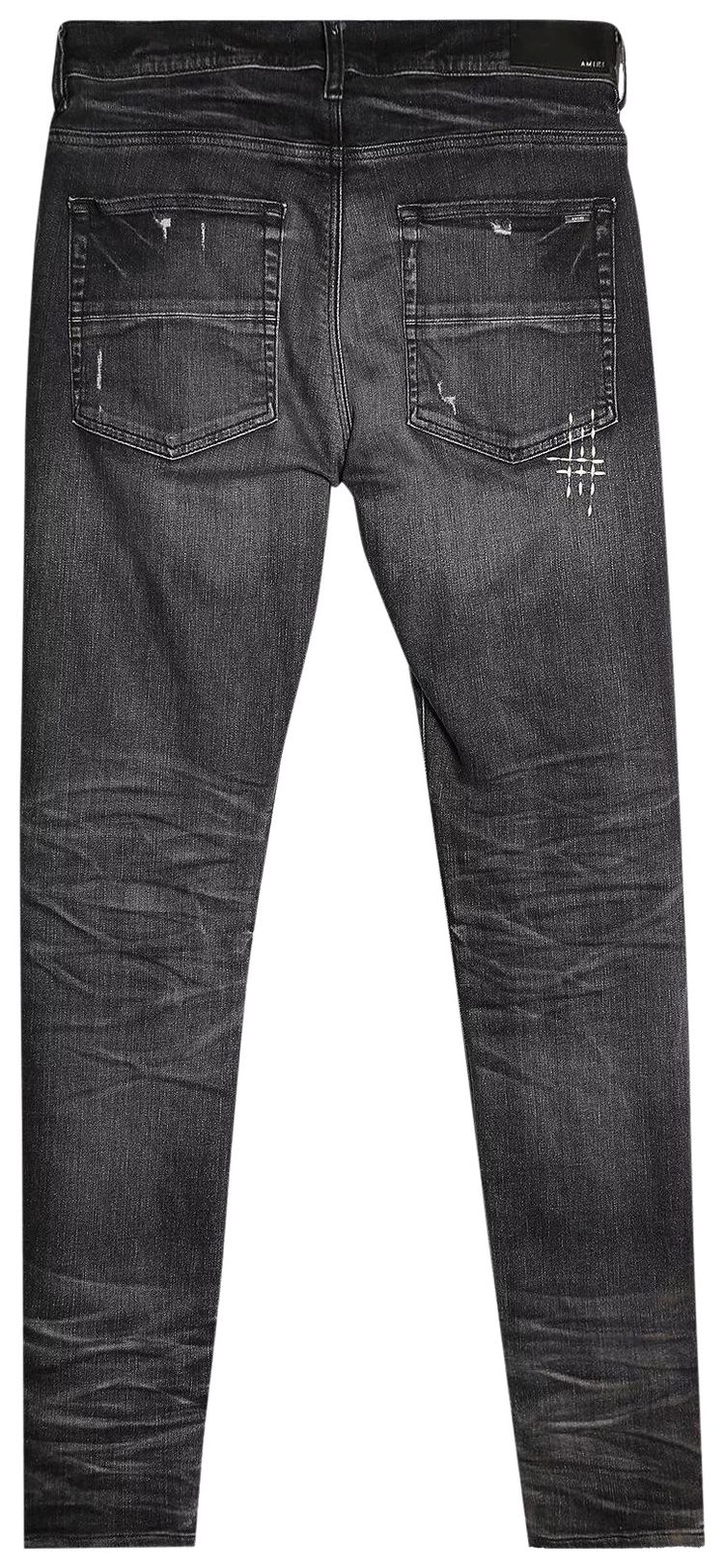 Amiri Boro Repaired Jean Rain Grey