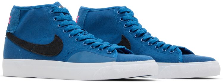 Nike Blazer Court Mid Premium SB Dark Marina Blue