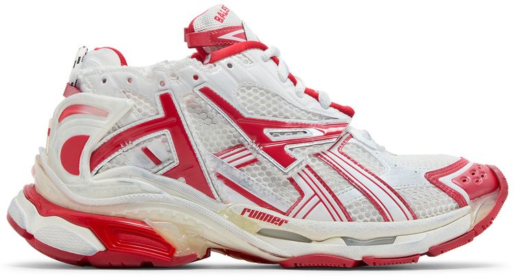 Balenciaga Runner Sneaker White Red