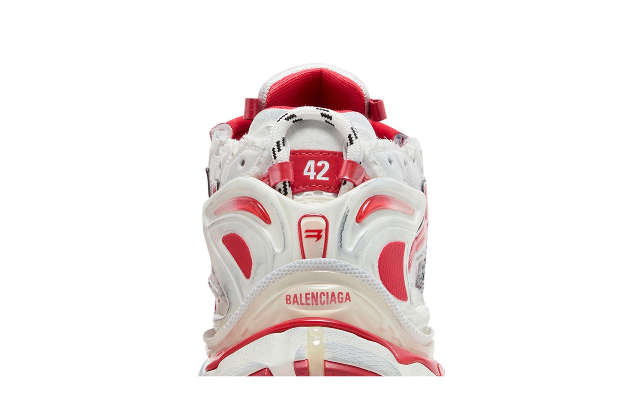 Buy Balenciaga Runner Sneaker White Red 677403 W3RB2 9060 GOAT UK
