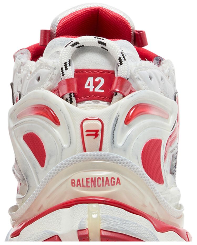 Balenciaga Runner Sneaker White Red