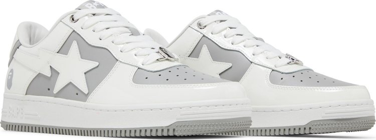 Bapesta 6 Patent Leather Pack   Grey