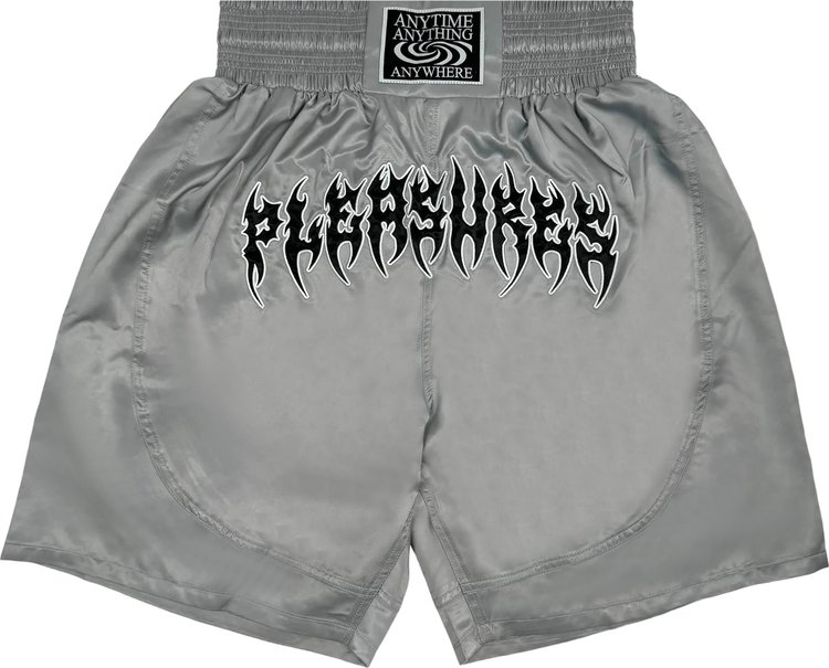 Pleasures Anywhere Muay Thai Shorts Grey