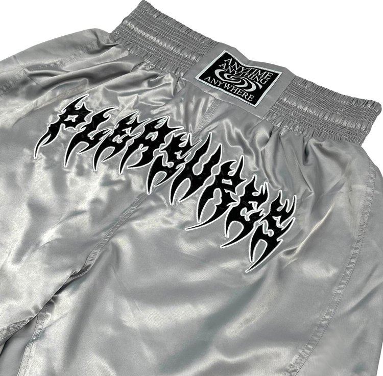 Pleasures Anywhere Muay Thai Shorts Grey