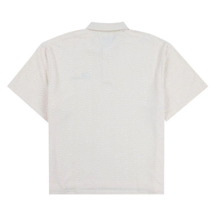 Pleasures Zen Terry Boxy Polo White