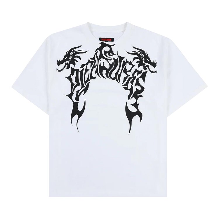 Pleasures Dragon Heavyweight Shirt White