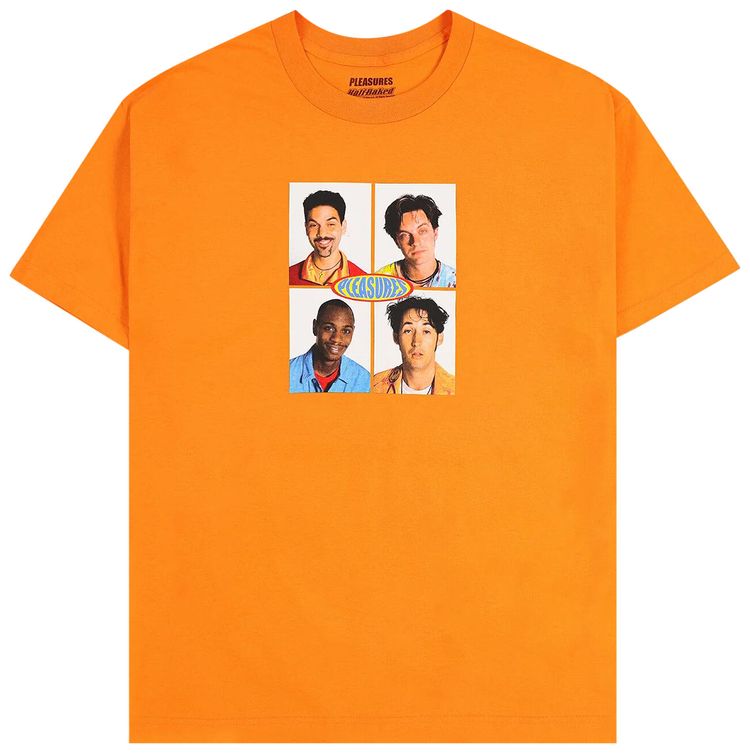 Pleasures Cast T Shirt Orange