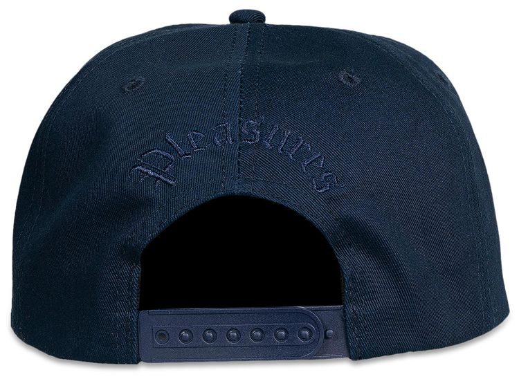 Pleasures Chrome Snapback Navy