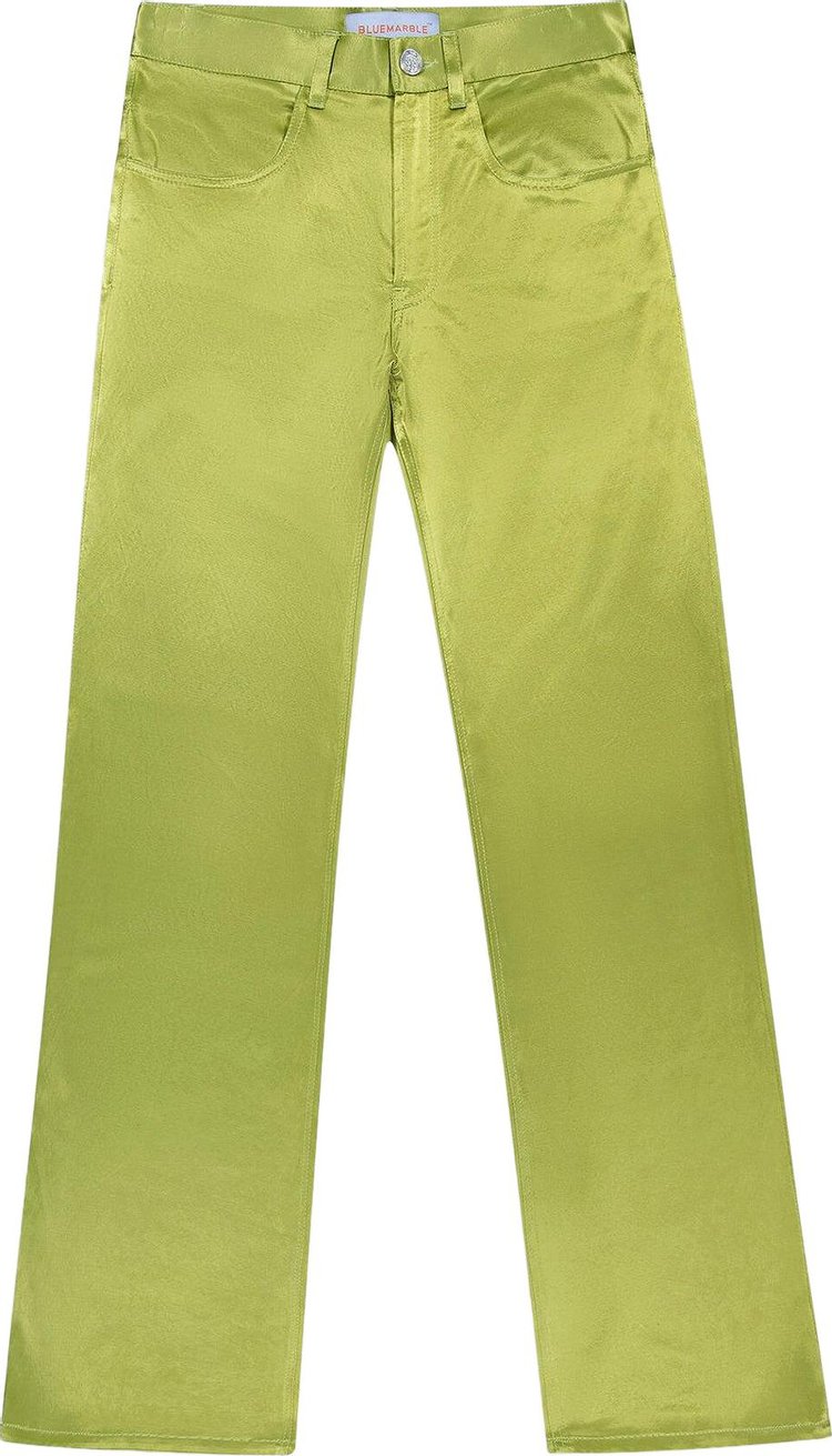 BLUEMARBLE Bootcut Pants Lime