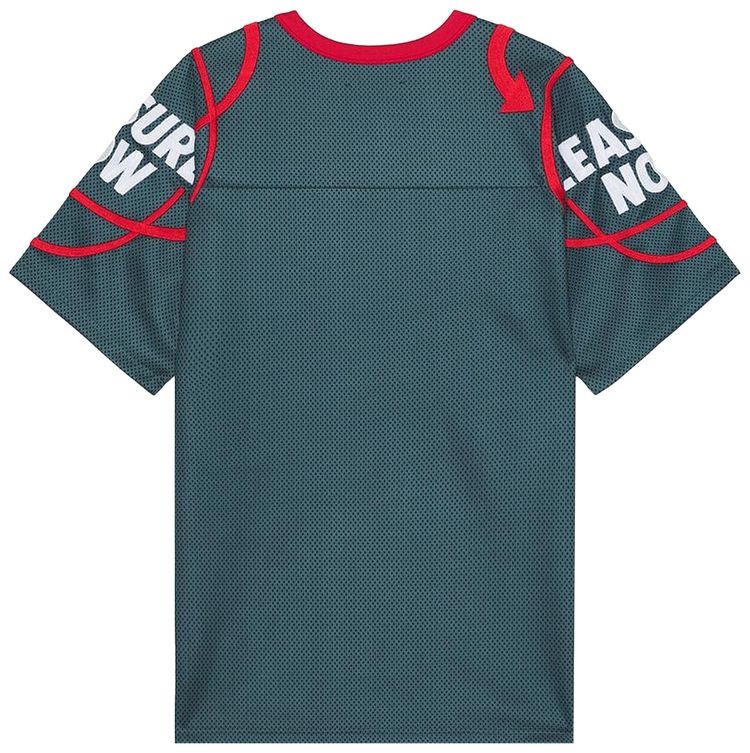 Pleasures Arrow Football Jersey Grey