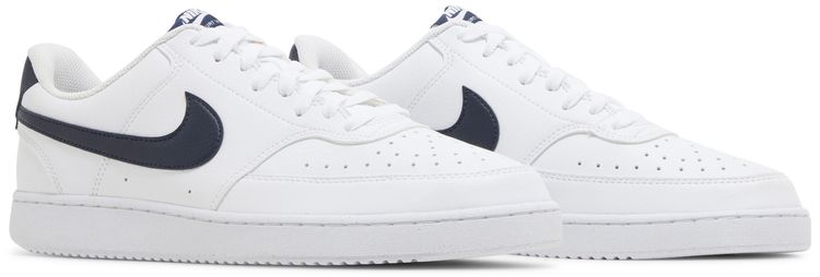 Nike Court Vision Low Next Nature White Midnight Navy