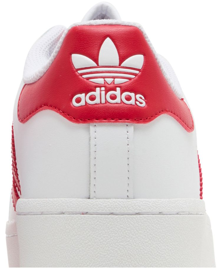 Adidas Superstar XLG White Scarlet
