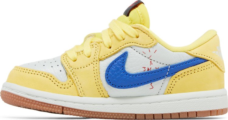 Travis Scott x Air Jordan 1 Retro Low OG SP TD Canary