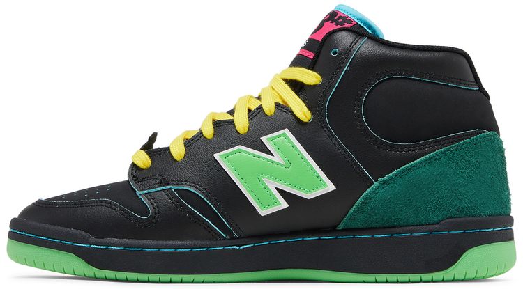 Natas Kuapas x New Balance Numeric 480 High Black Lime Green