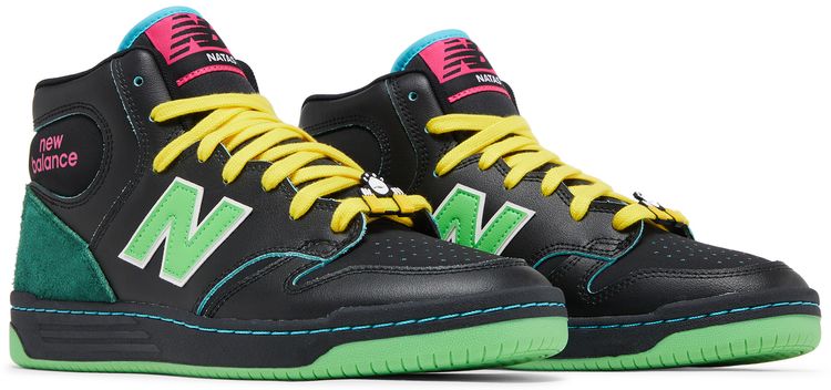 Natas Kuapas x New Balance Numeric 480 High Black Lime Green