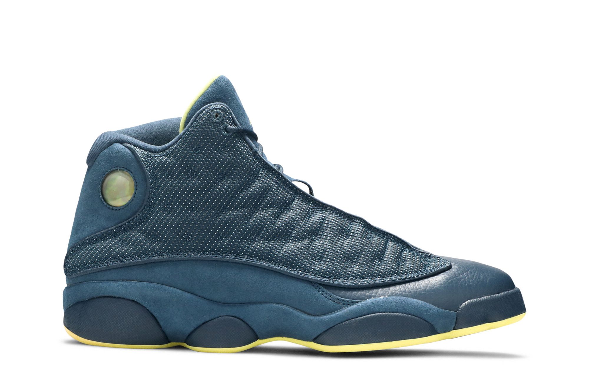Jordan 13 squadron blue on feet outlet