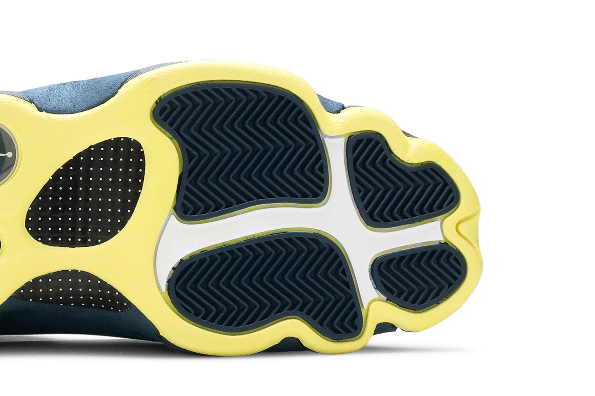 Jordan 13 squadron blue top