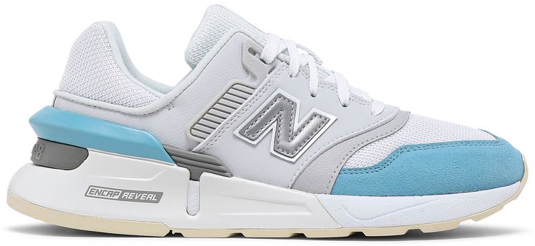 New Balance Wmns 997 White Blue Grey