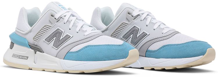 New Balance Wmns 997 White Blue Grey