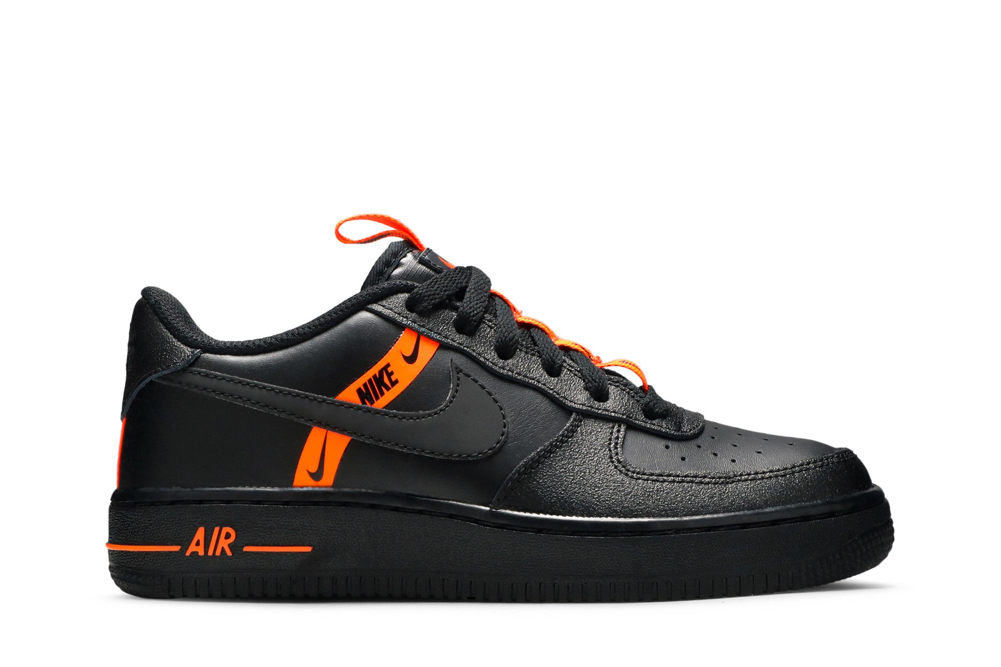 Black air force 1 orange tick sales