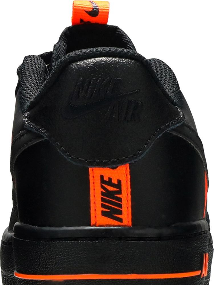 Air Force 1 LV8 KSA GS Worldwide Pack   Black Total Orange