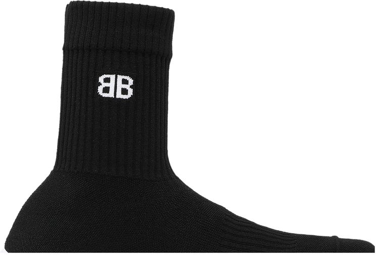 Balenciaga Wmns Speed 30 Sneaker Black White