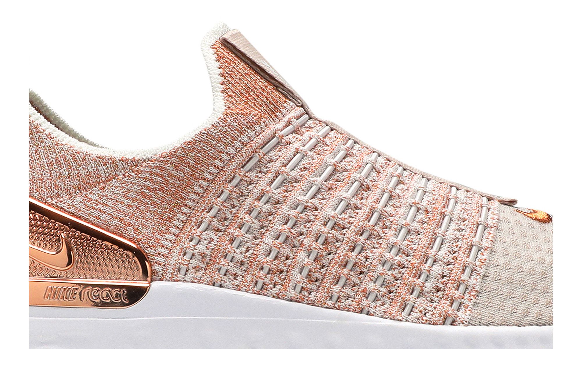 Nike react rose gold cheap