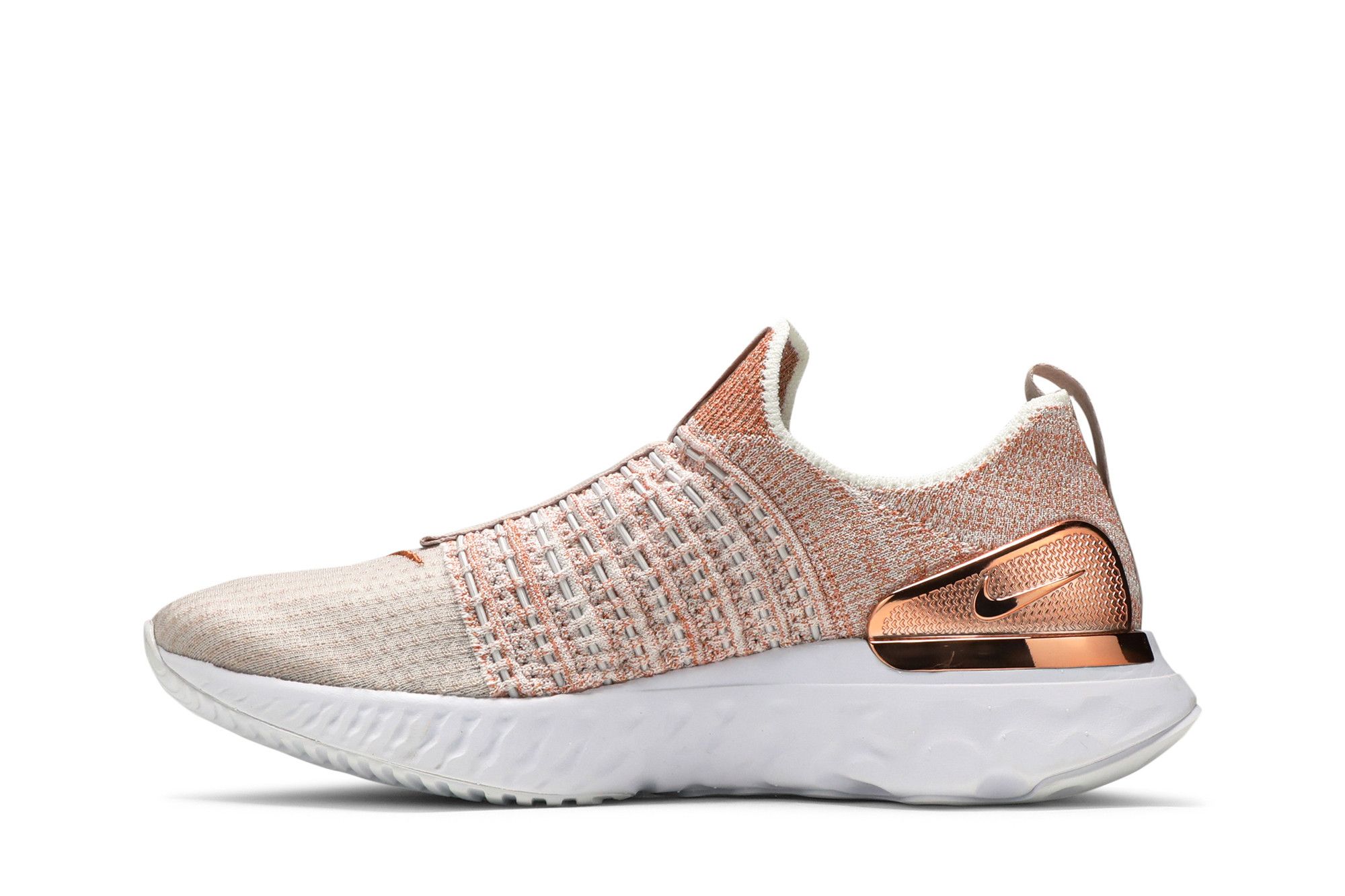 Nike react rose gold store