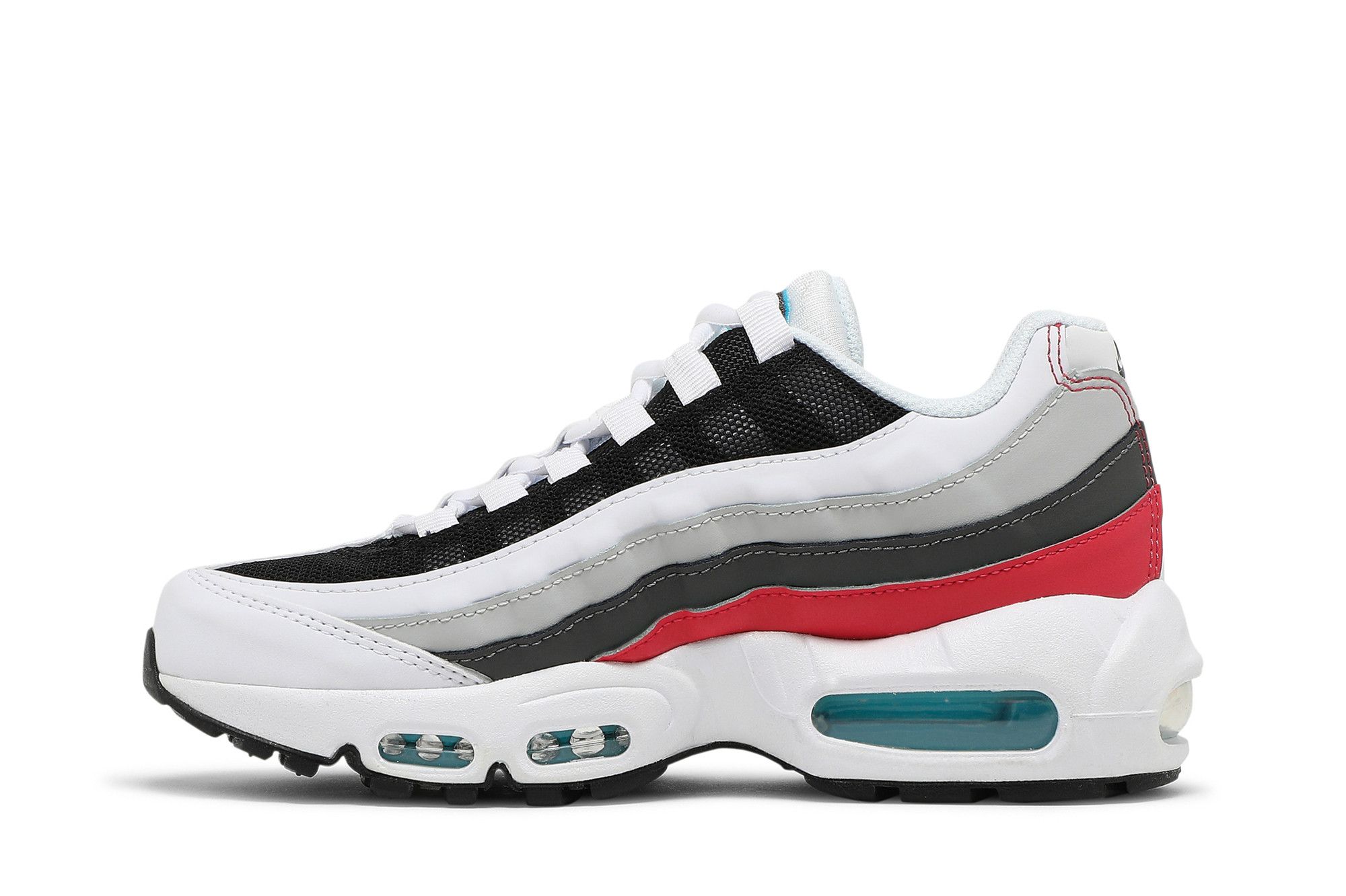 air max 95 white and red