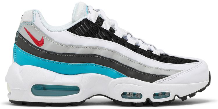 Nike Air Max 95 Recraft GS White Chlorine Blue