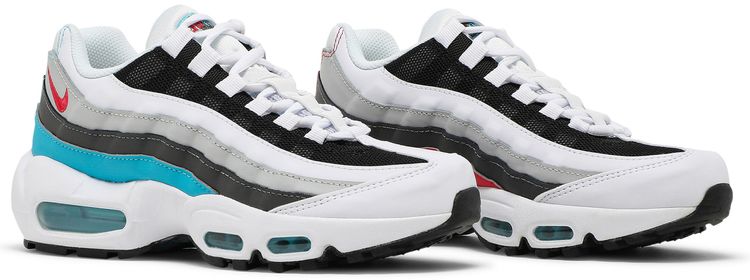 Nike Air Max 95 Recraft GS White Chlorine Blue