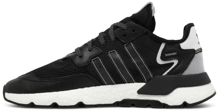 Adidas Nite Jogger Black White