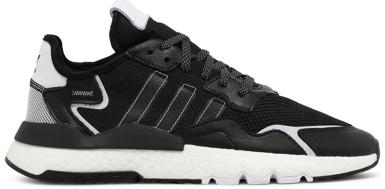 Adidas Nite Jogger Black White