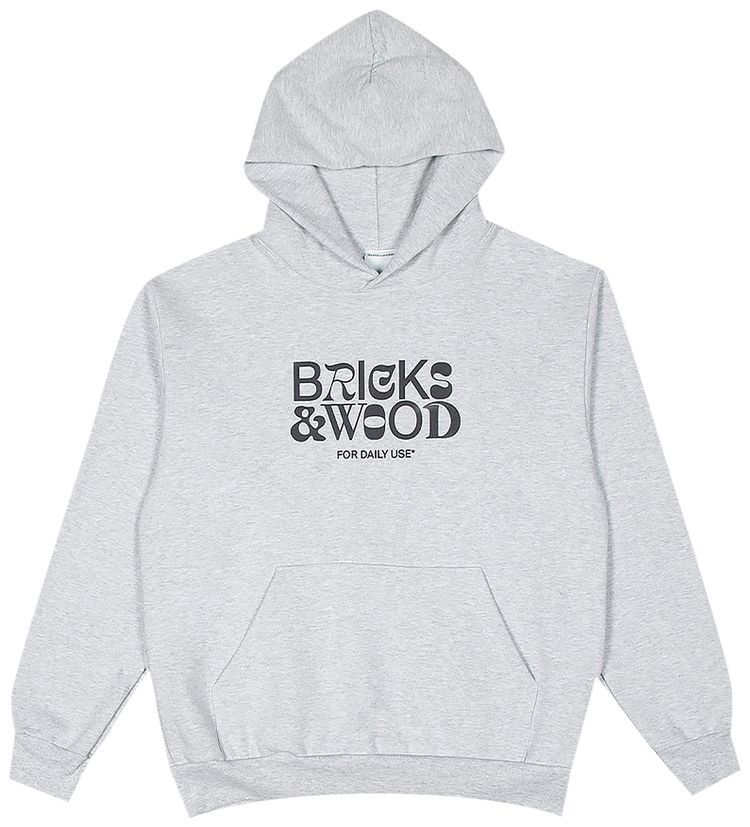 Bricks  Wood For Daily Use Hoodie Ash