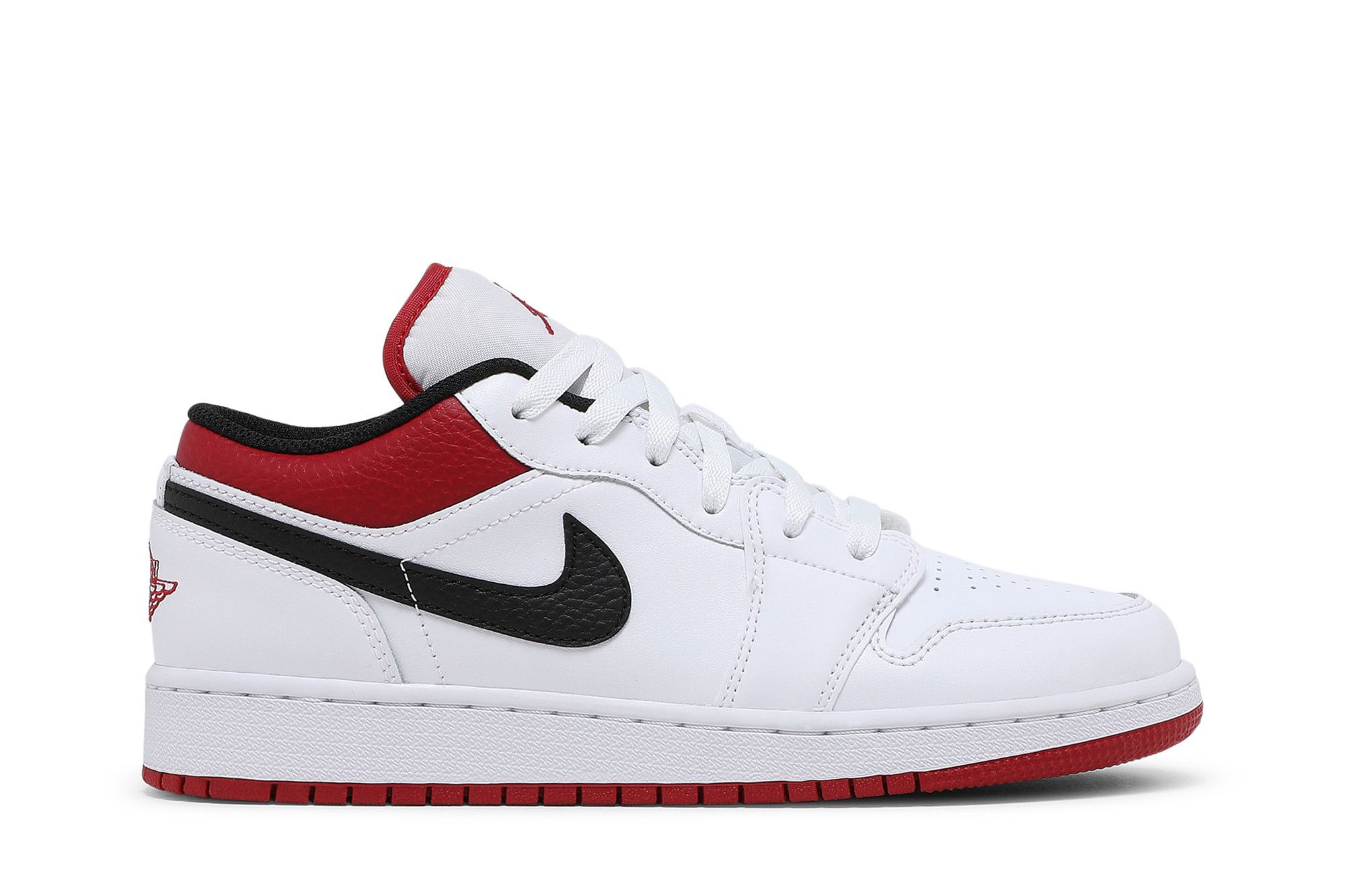 Buy Air Jordan 1 Low GS White Gym Red 553560 118 GOAT CA