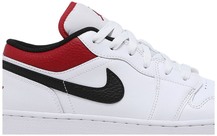Air Jordan 1 Low GS White Gym Red